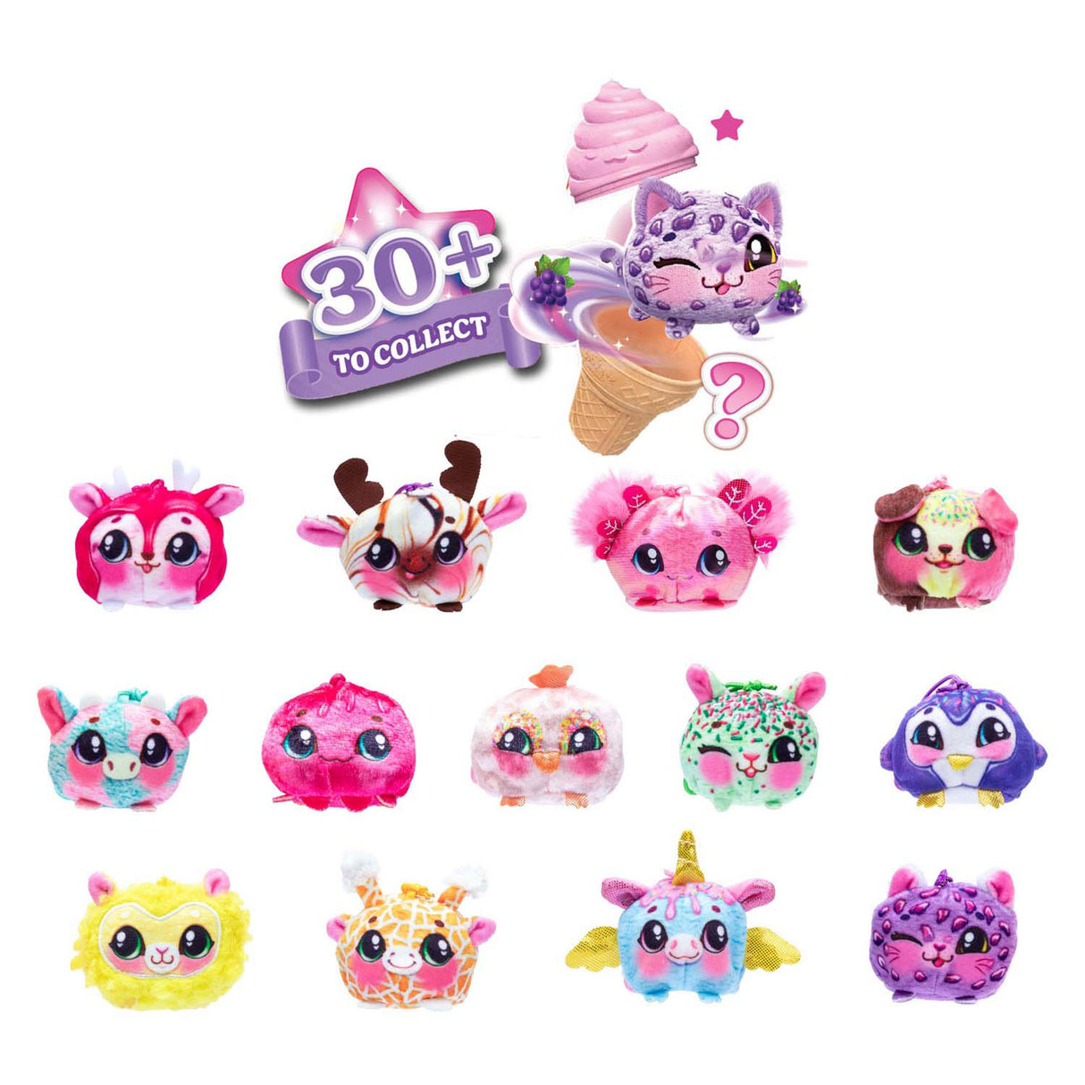 Cookeez makery yum yumz surprise knuffel, 1-pack