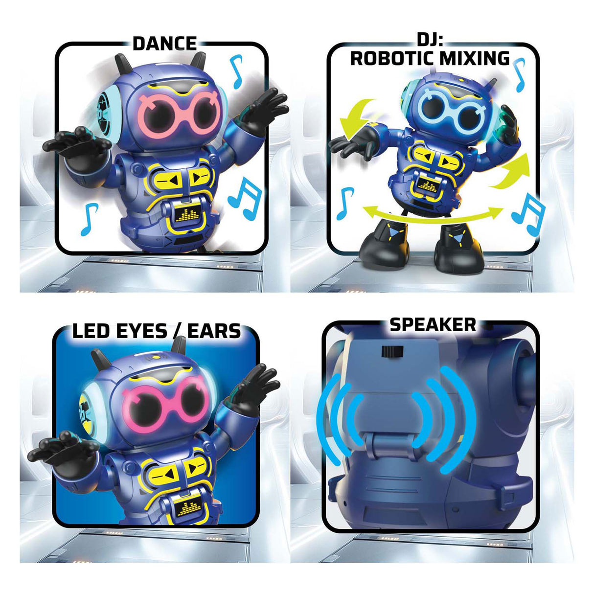 Spectron robo beats 2 dance robot with LED