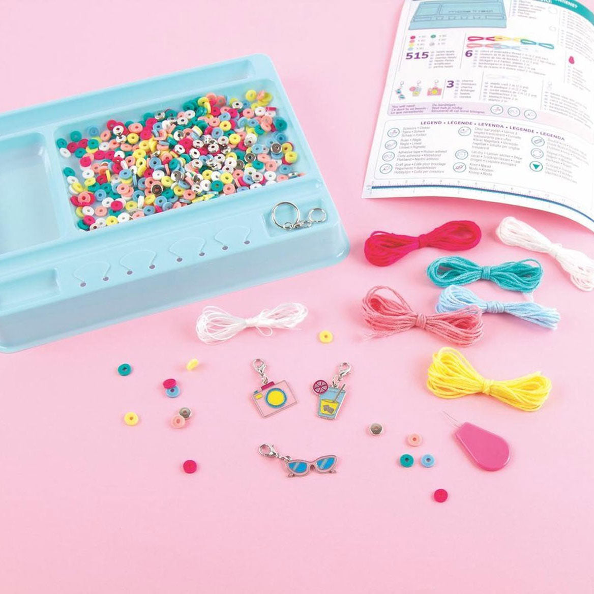 Spectron Make it Real Summer Vibes Heishi Bead Bracelet Making