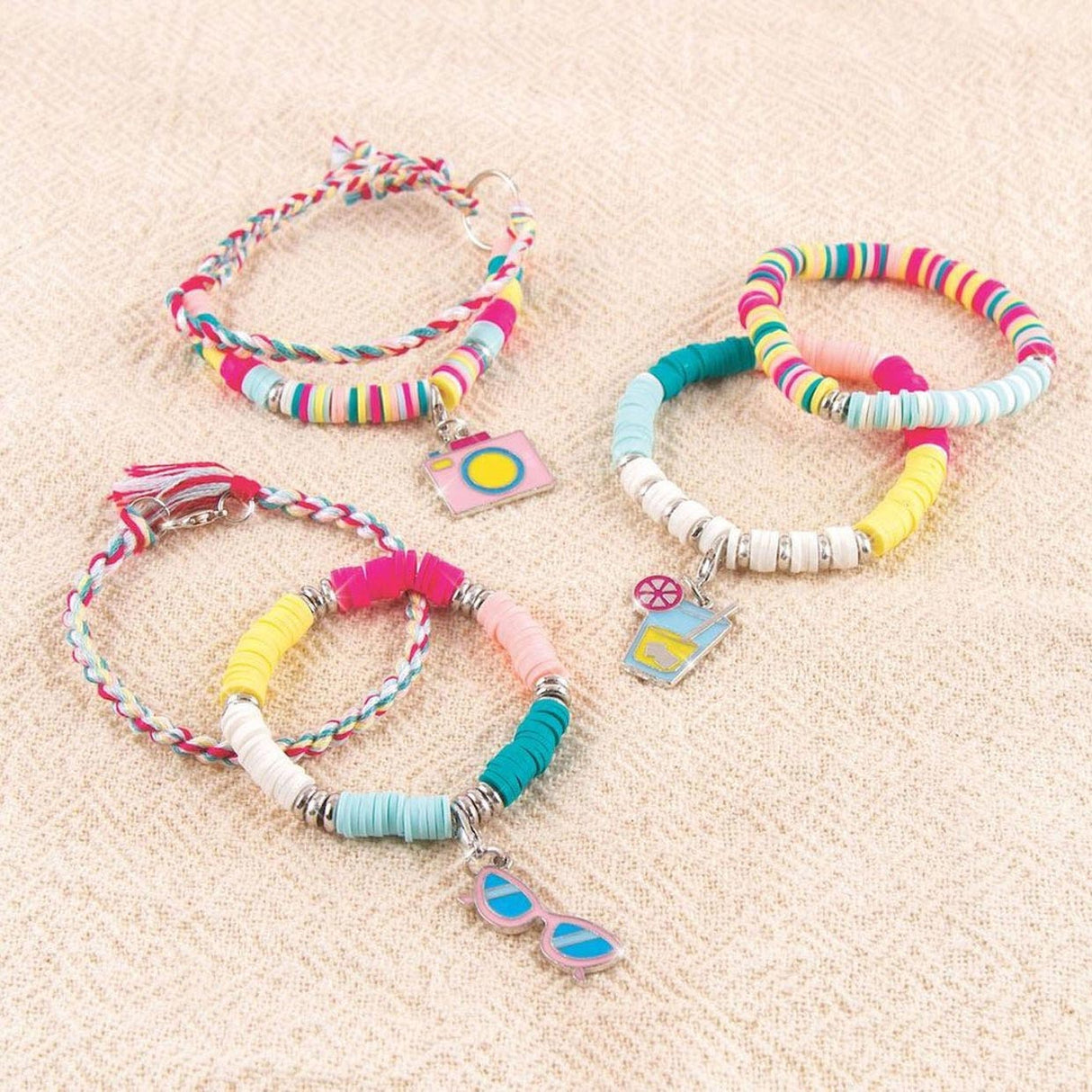 Spectron Make it Real Summer Vibes Heishi Bead Bracelet Making