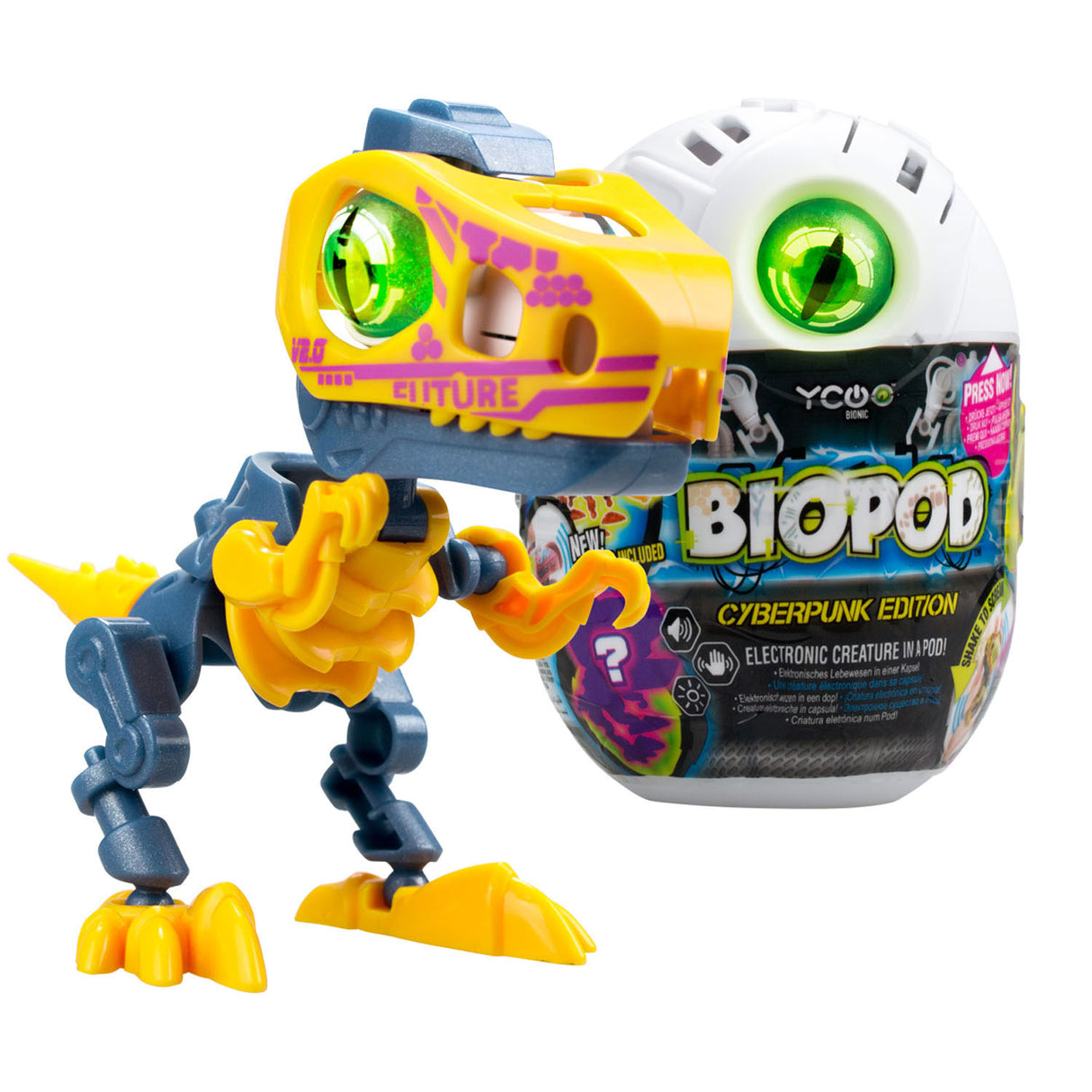 Silberbiopod Single Cyberpunk Dino