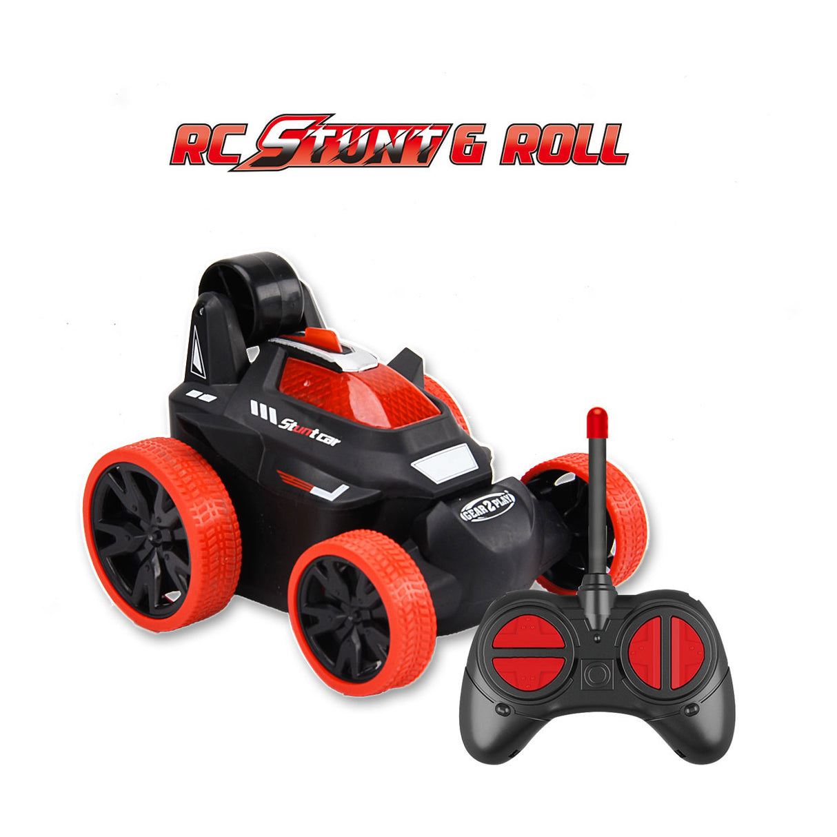 Gear2Play RC Stunt Roll Remote Control Car Red