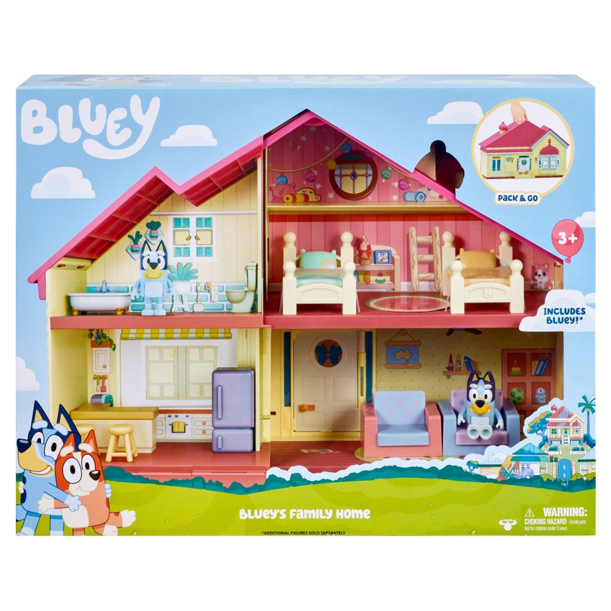 Casa da gioco Spectron Bluey con set di accessori