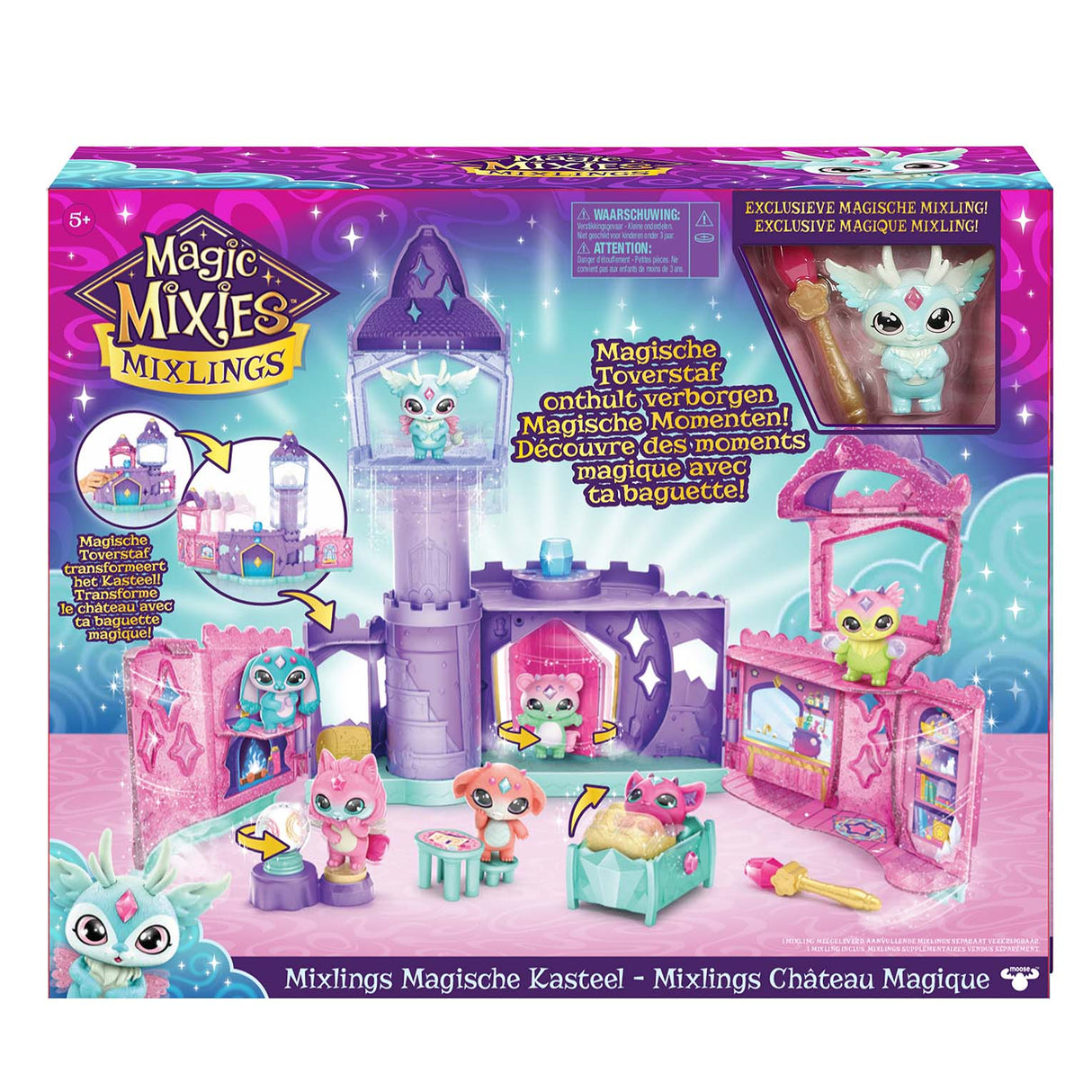 Moose Toys Mixies Mixlings Castle Playset