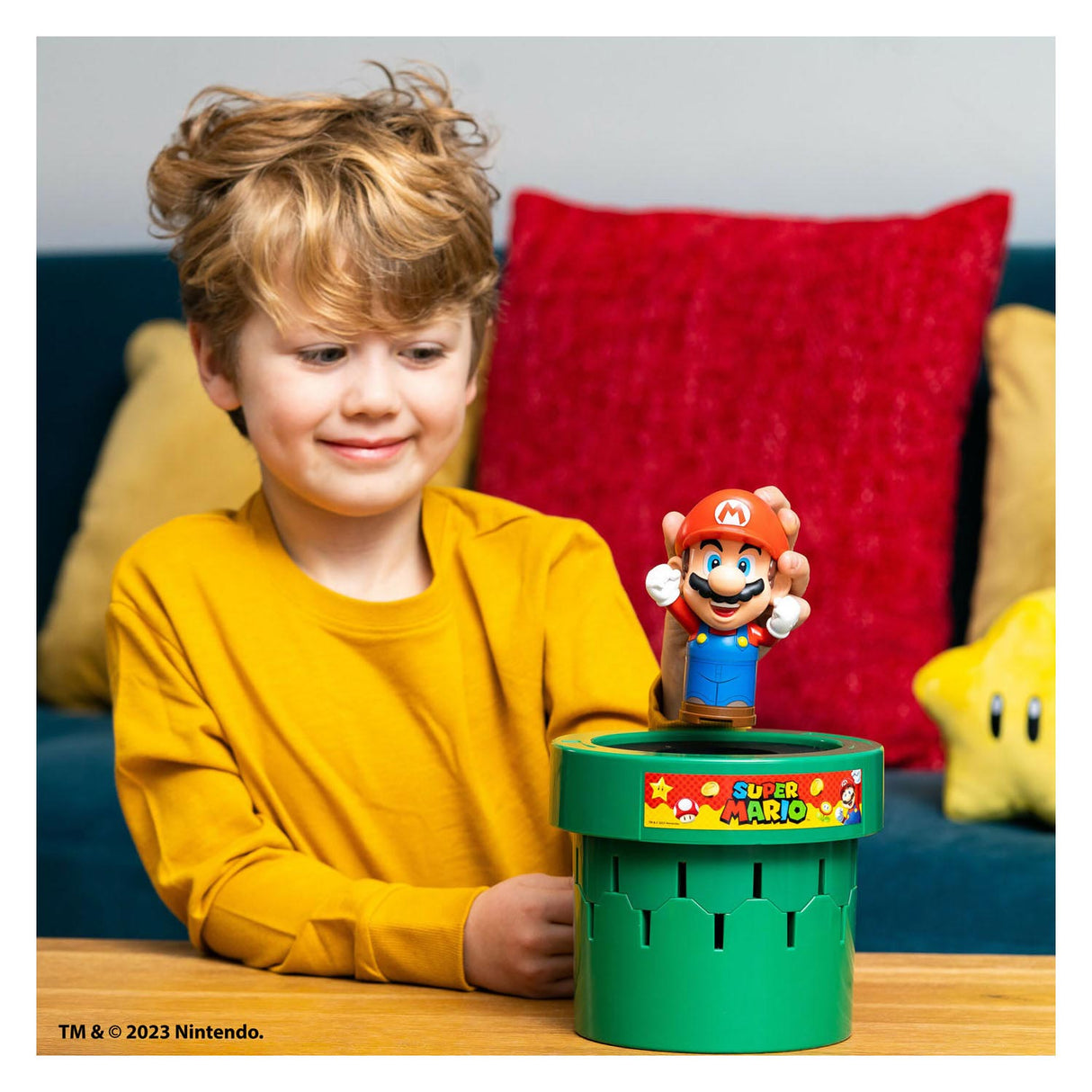 Toma wyskakują gra planszowa Super Mario