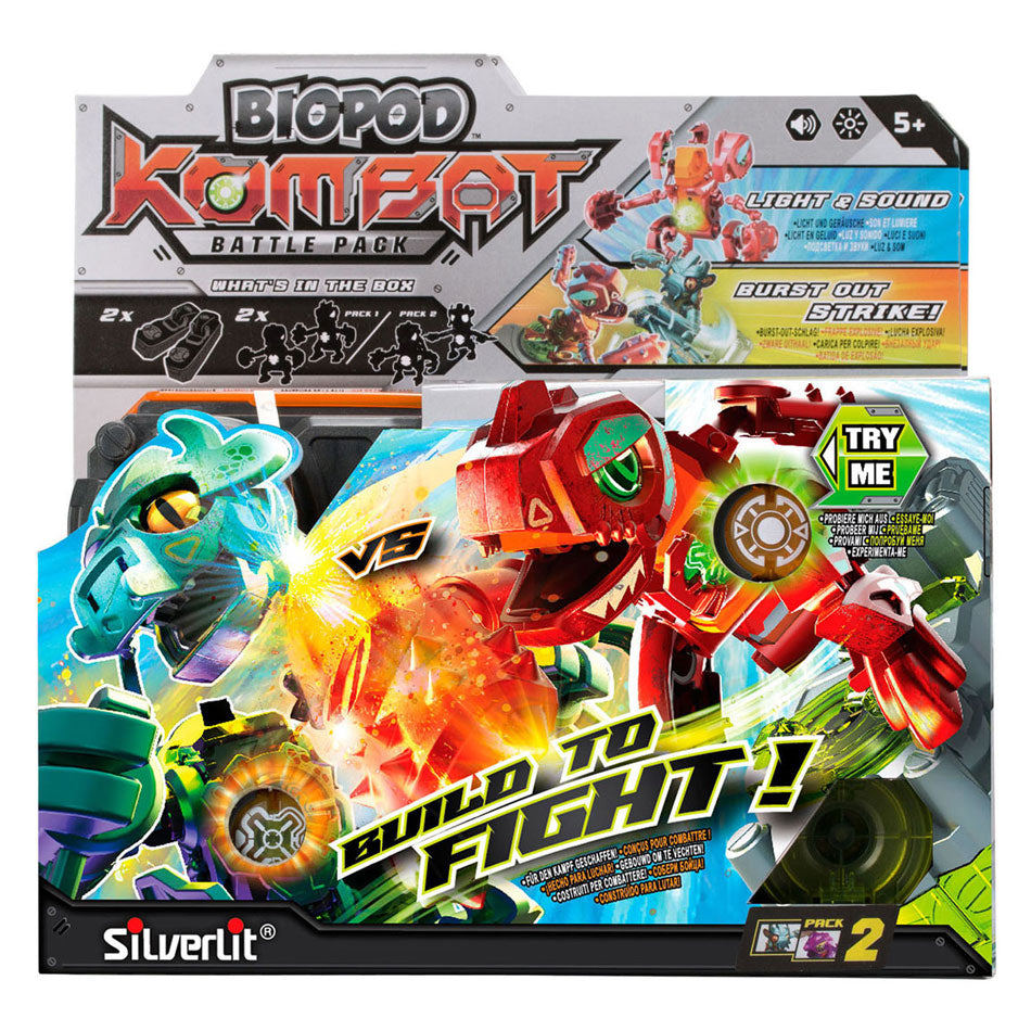 „Silverlit Biopod Kombat“ dueto pakuotė