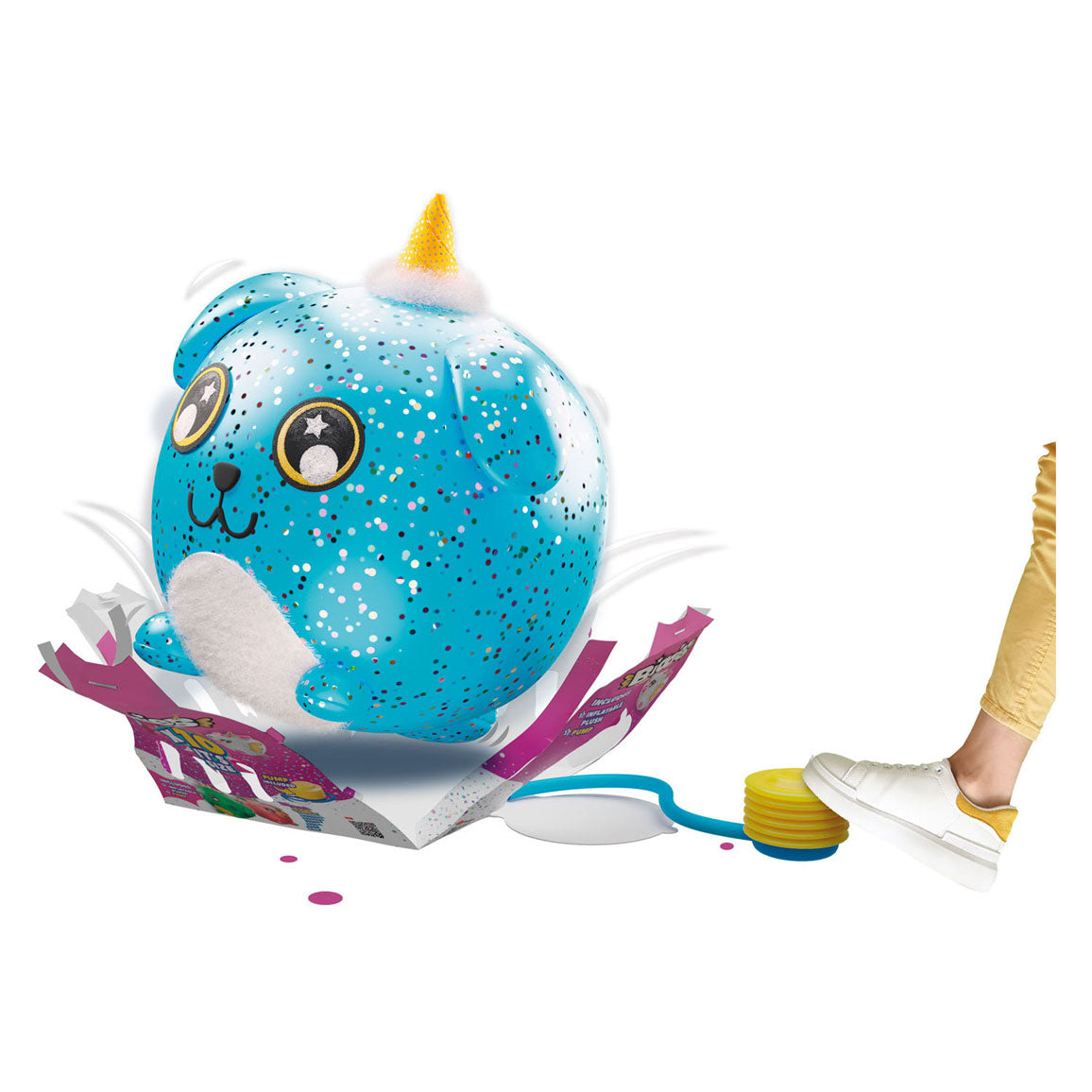 Spectron Biggies Dog Blue gonfiabile abbraccio