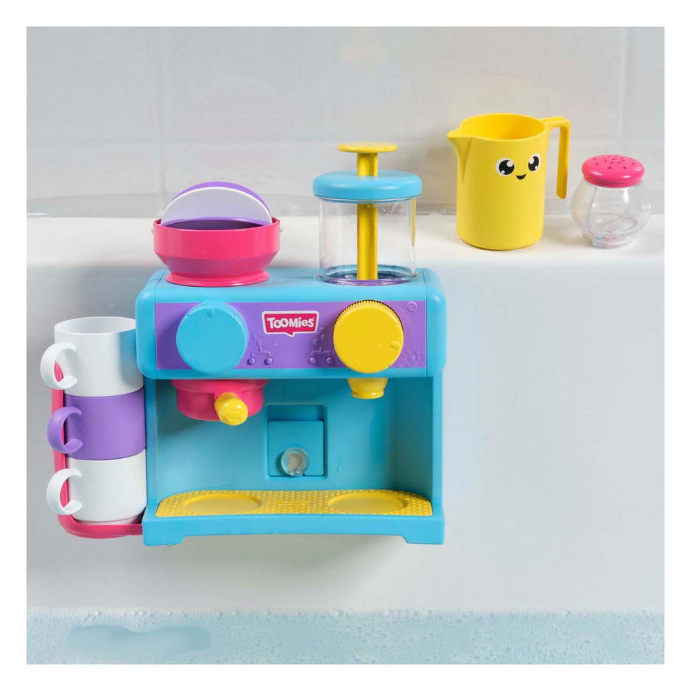 Tomy bath toys coffee machine bath barista