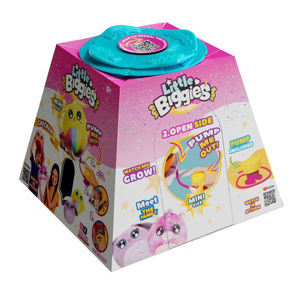 Spectron Little Biggies Ice Inflatable Plush Toy