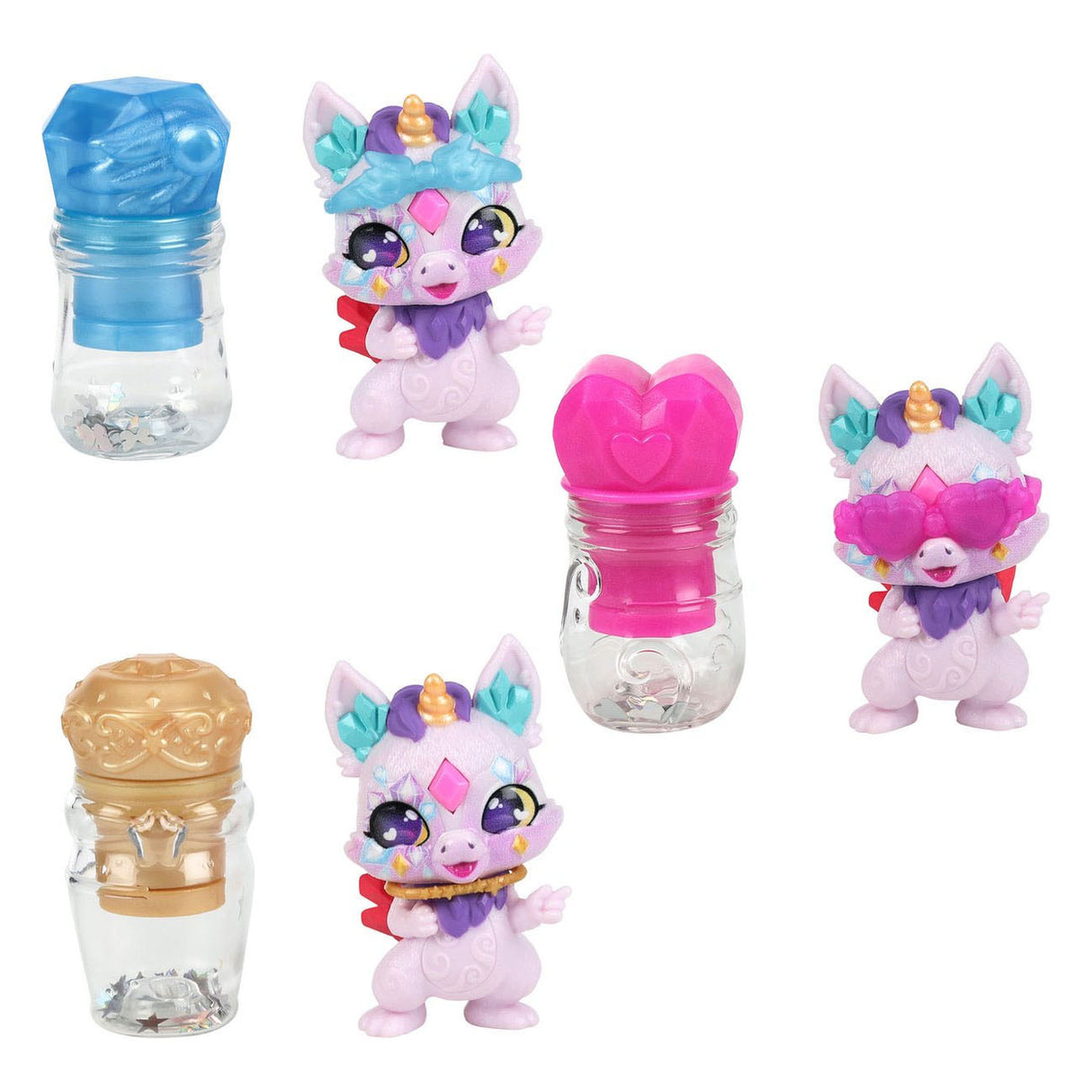 Moose Toys Magic Mixies Mixlings sammeln Magie Magie Frank Fahrzeug Kristall Word Serie 3