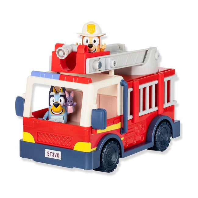 Moose Toys Bluey's Fire Truck with 2 Figures
