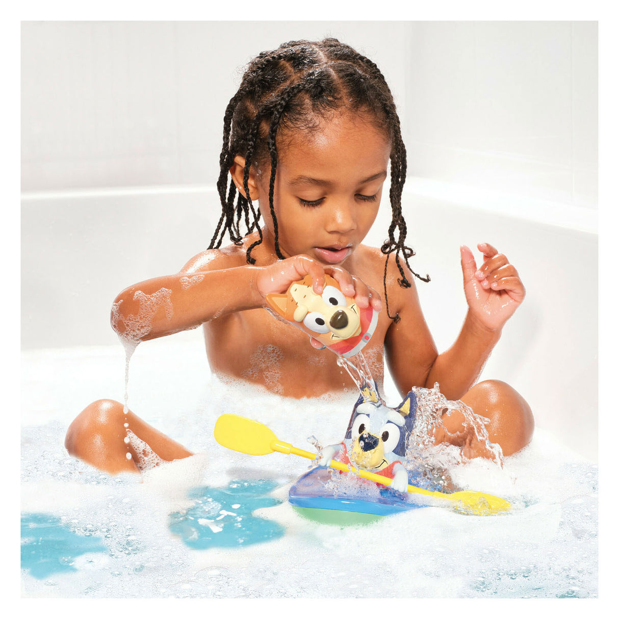 Tomy bluey pull and go båt