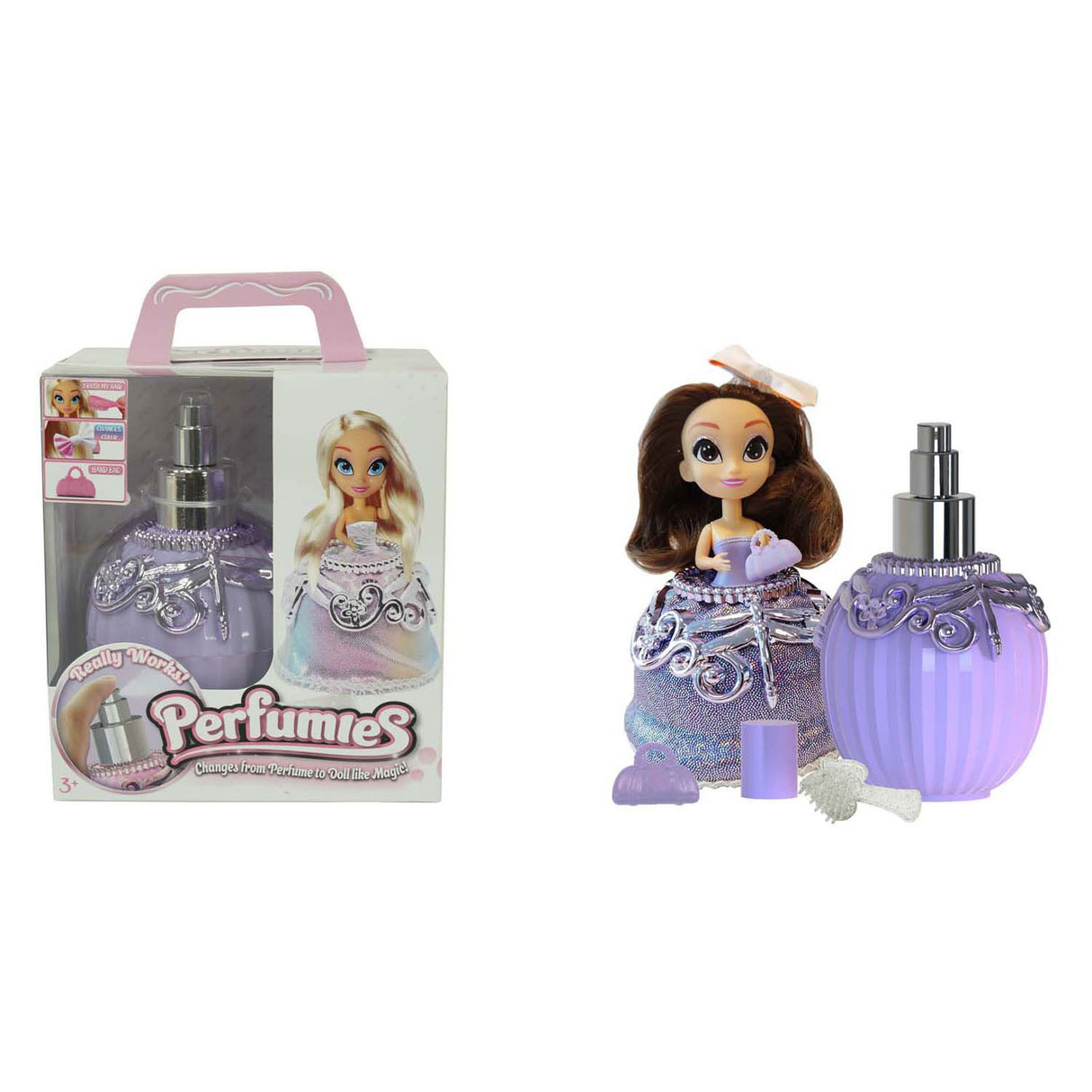 Spectron perfumies perfume bottle and doll