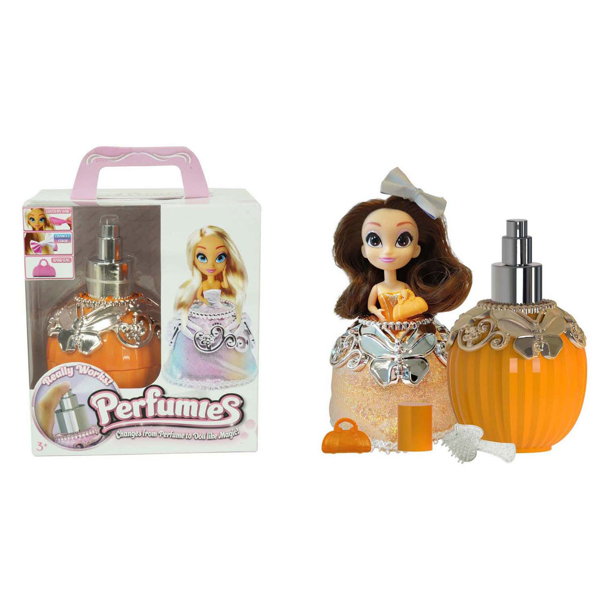 Spectron perfumies perfume bottle and doll