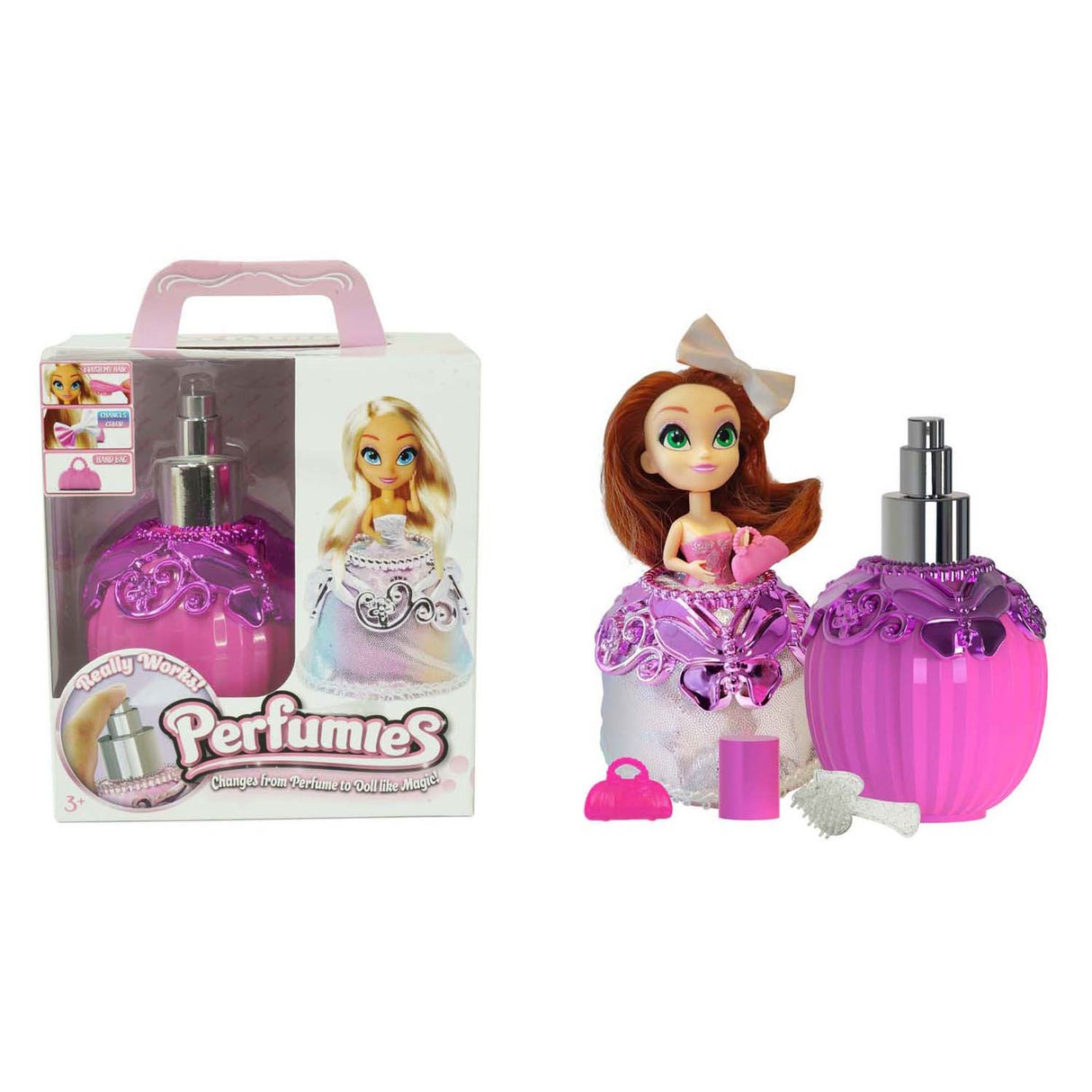Spectron perfumies perfume bottle and doll
