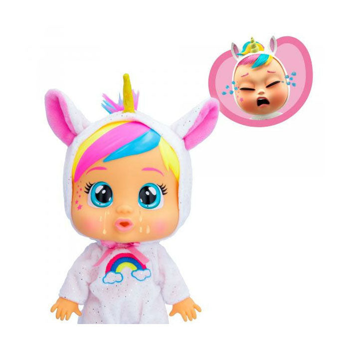 Spectron gråta bebisar babydocka kärleksfull vård fantasi drömsk