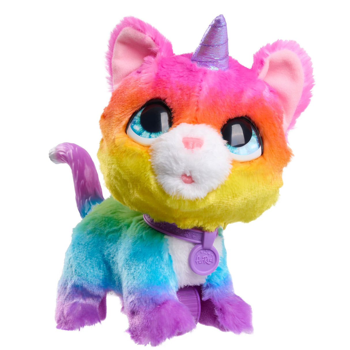 Spectron furreal walk-a-lots unicornio gato animal interactivo