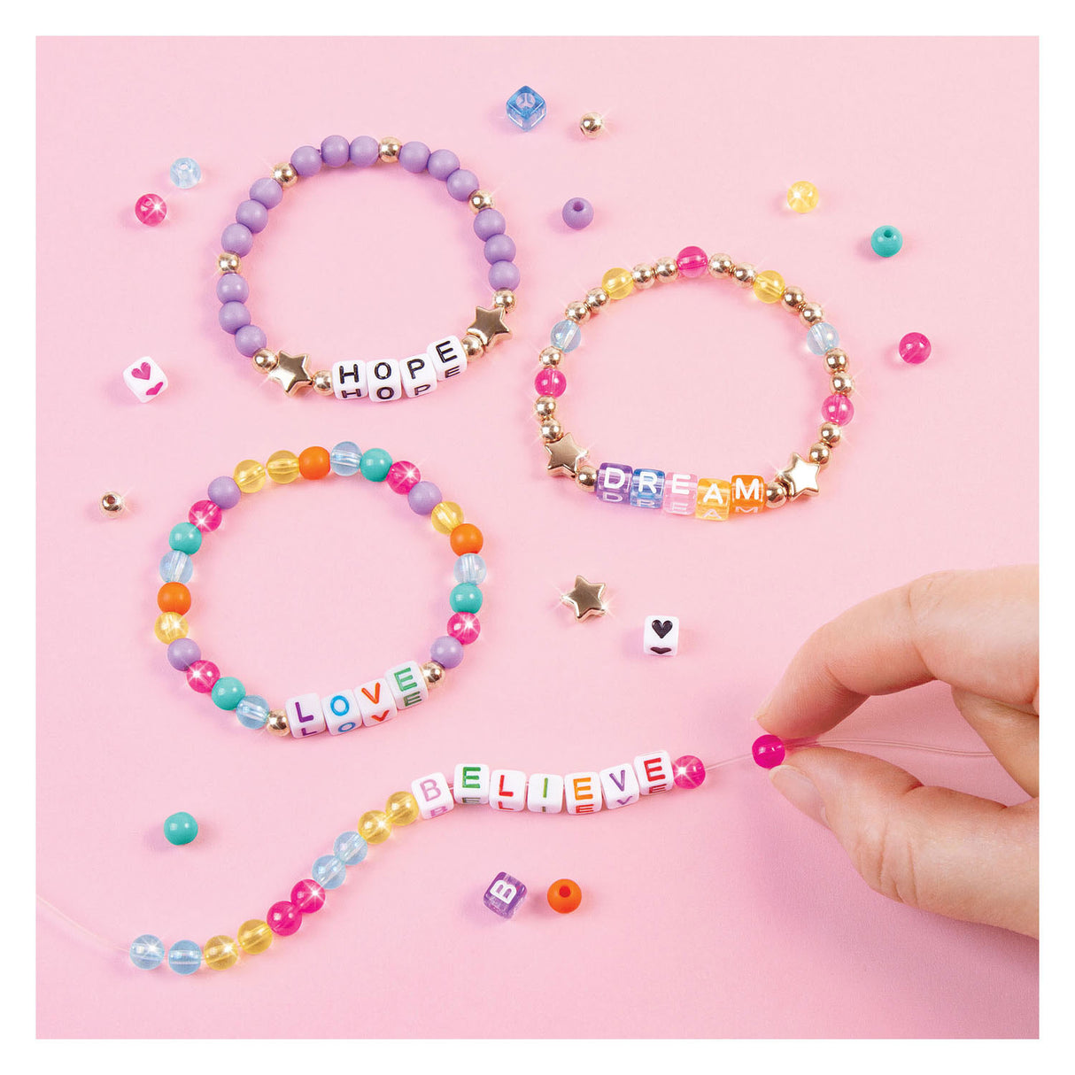 Make it real - make your own beaded bracelets, 1008 pcs.