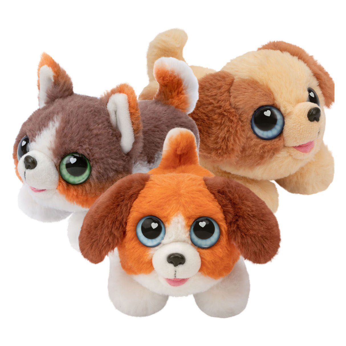 Moose toys surprise puppy cuddly toy in dog kennel