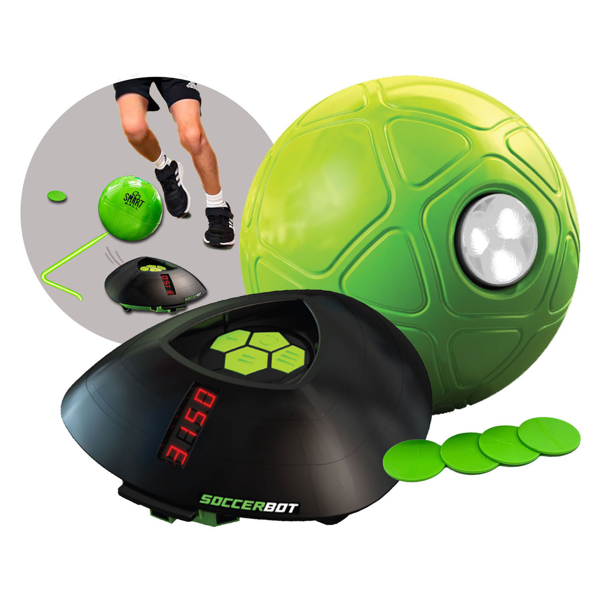 Jeu de football Spectron smartball soccerbot