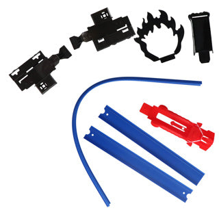 Flamas de pista de carreras con bucle pequeño