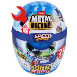 Metal machines helmet sonic speed heroes