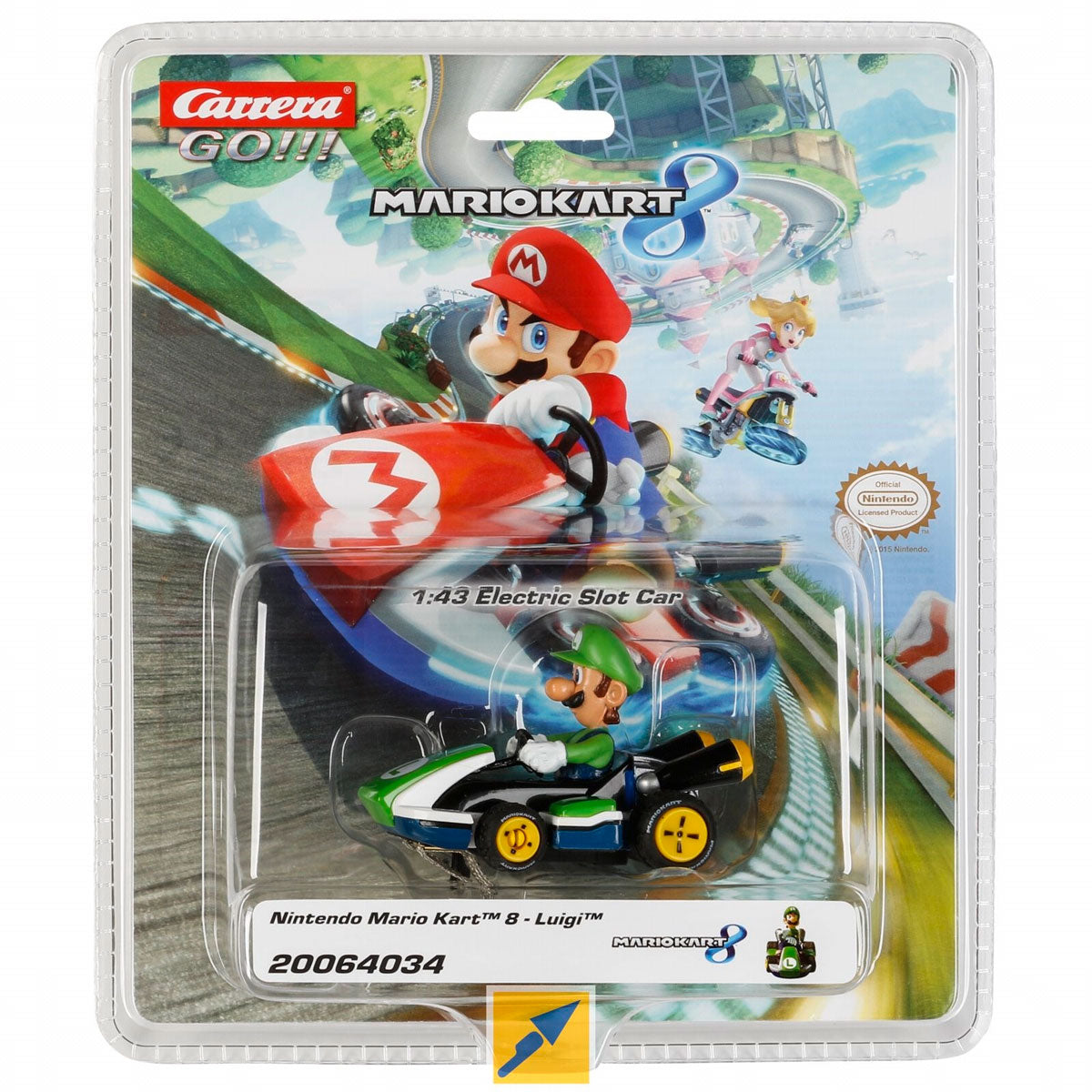 Carrera go!!! race car - luigi