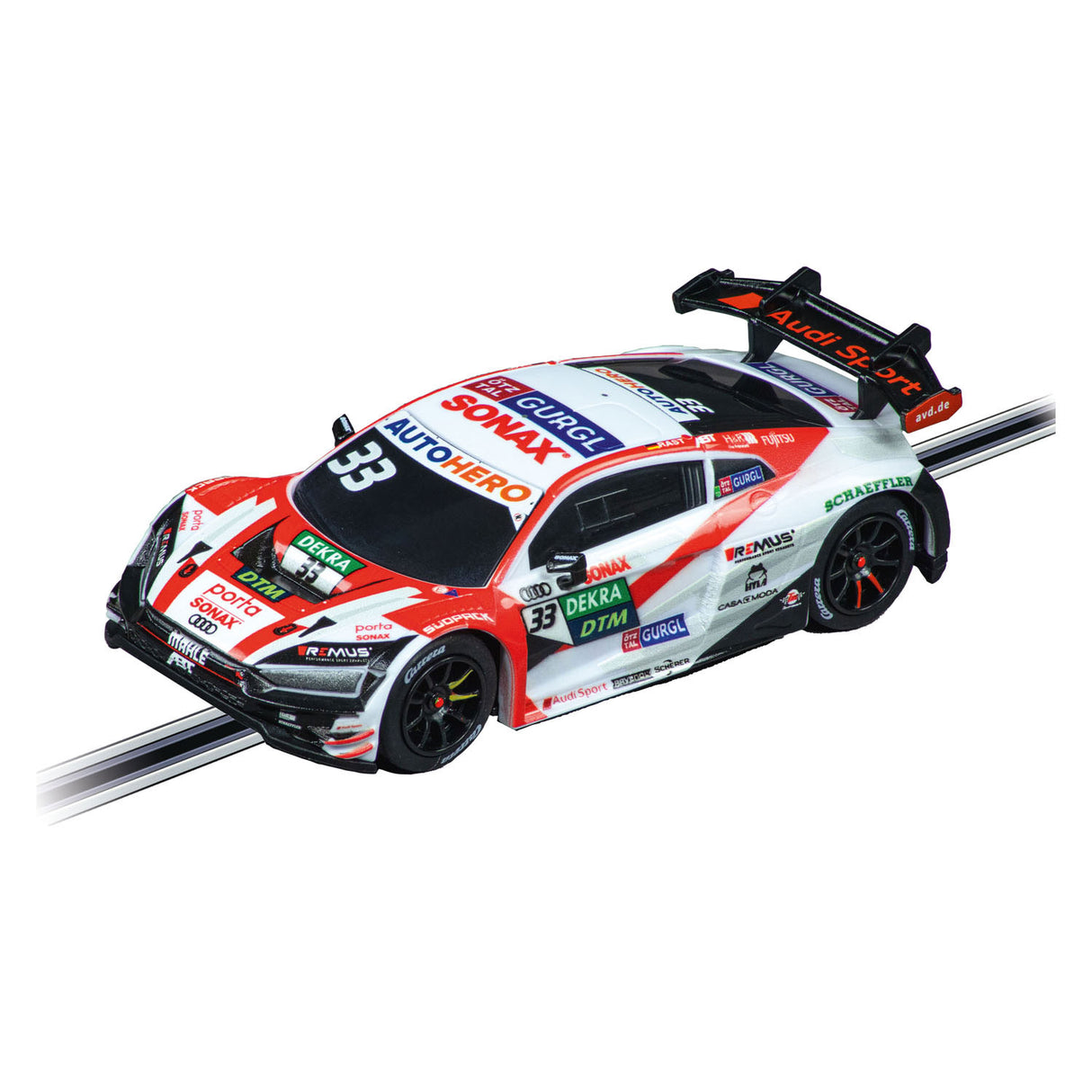 Carrera Go !!! Racing Car - Audi R8 DTM Rene Rast, No. 33