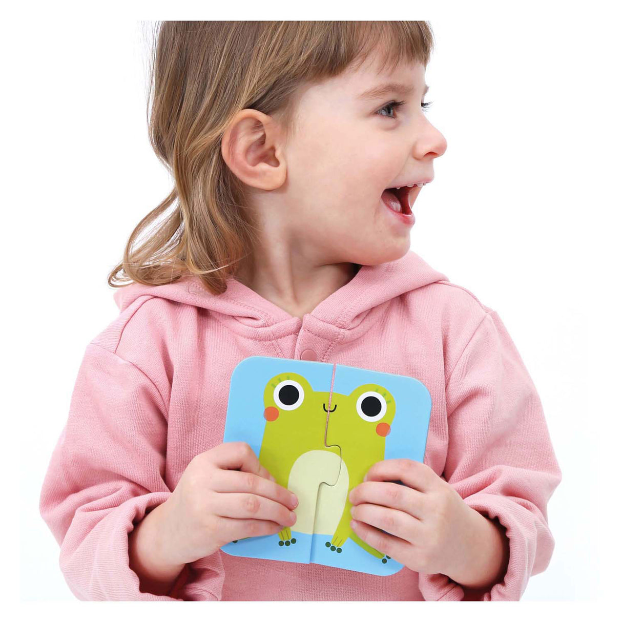 Banana panda - on-the-go puzzle half animals - 16 pcs.