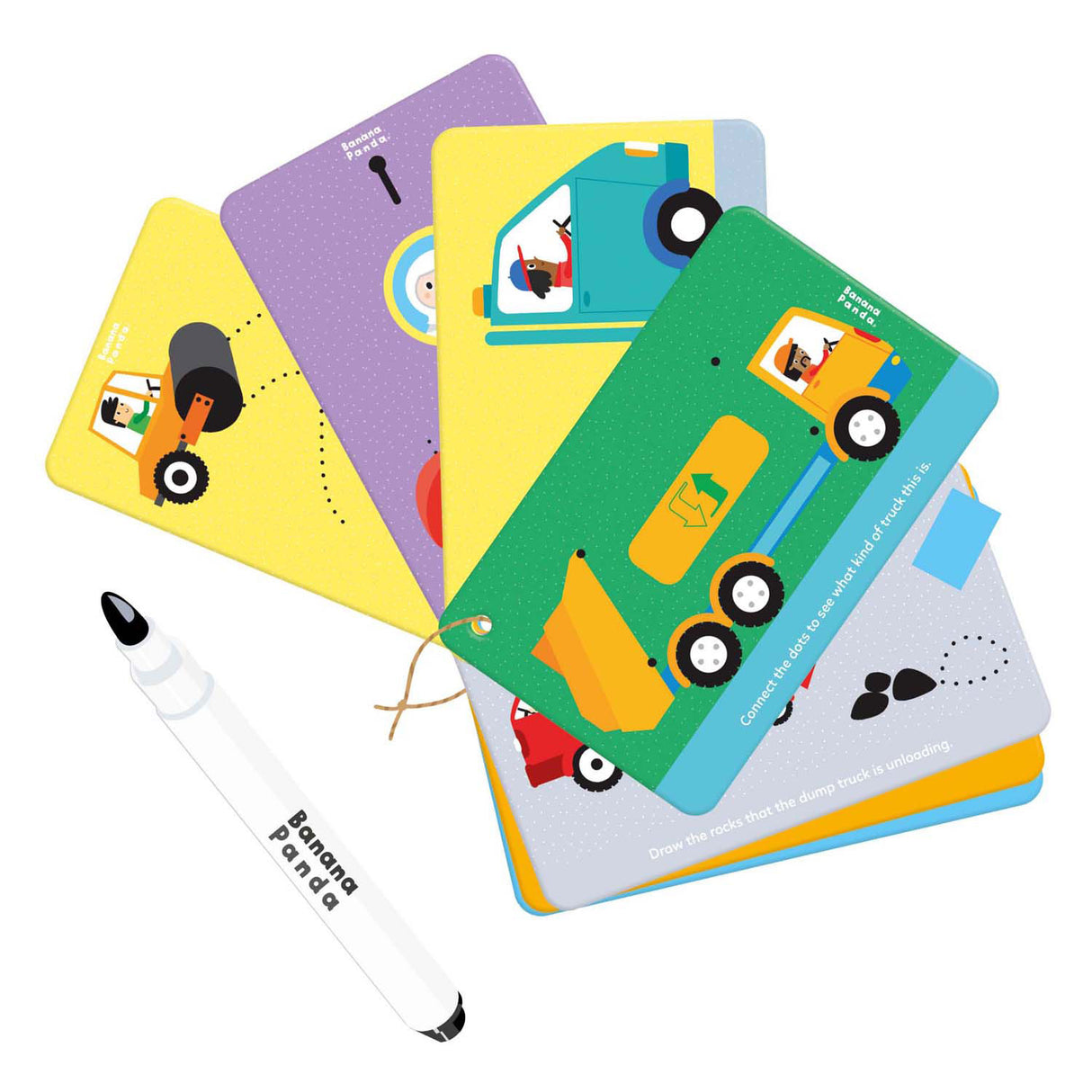 Panda bananowa - piszmy i kasujmy pojazdy