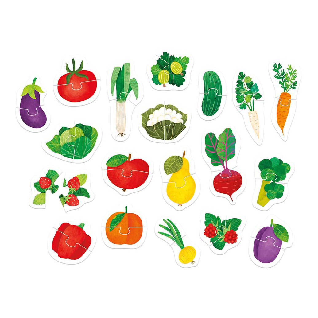 Banana panda - my first puzzles fruit vegetables, 19st.