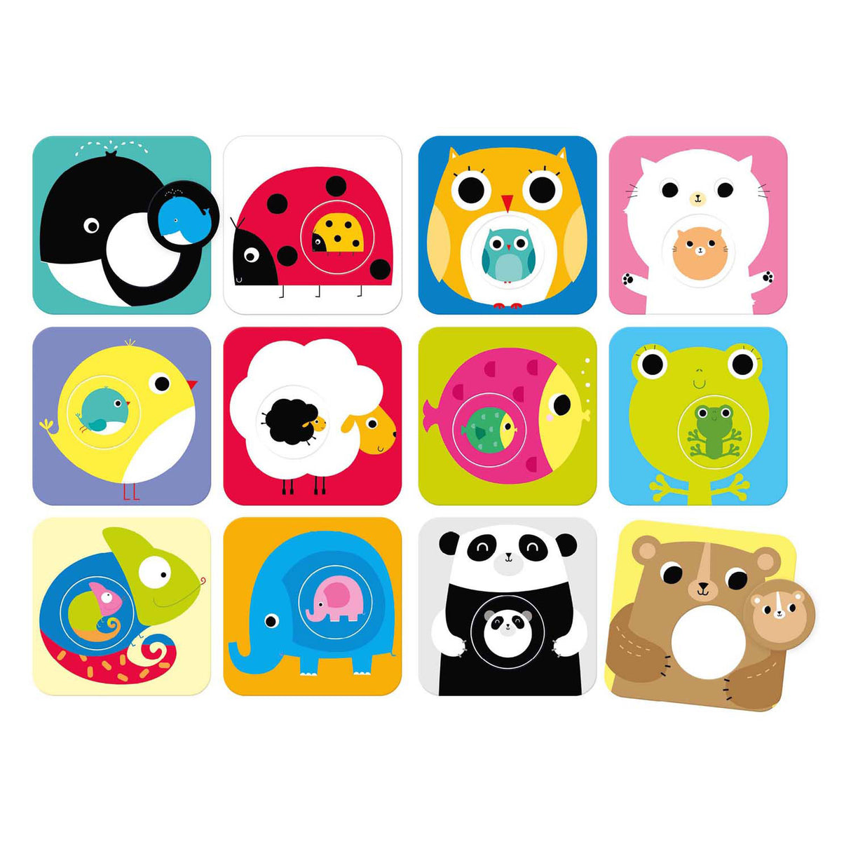 Banana panda - match the baby - 12pcs.