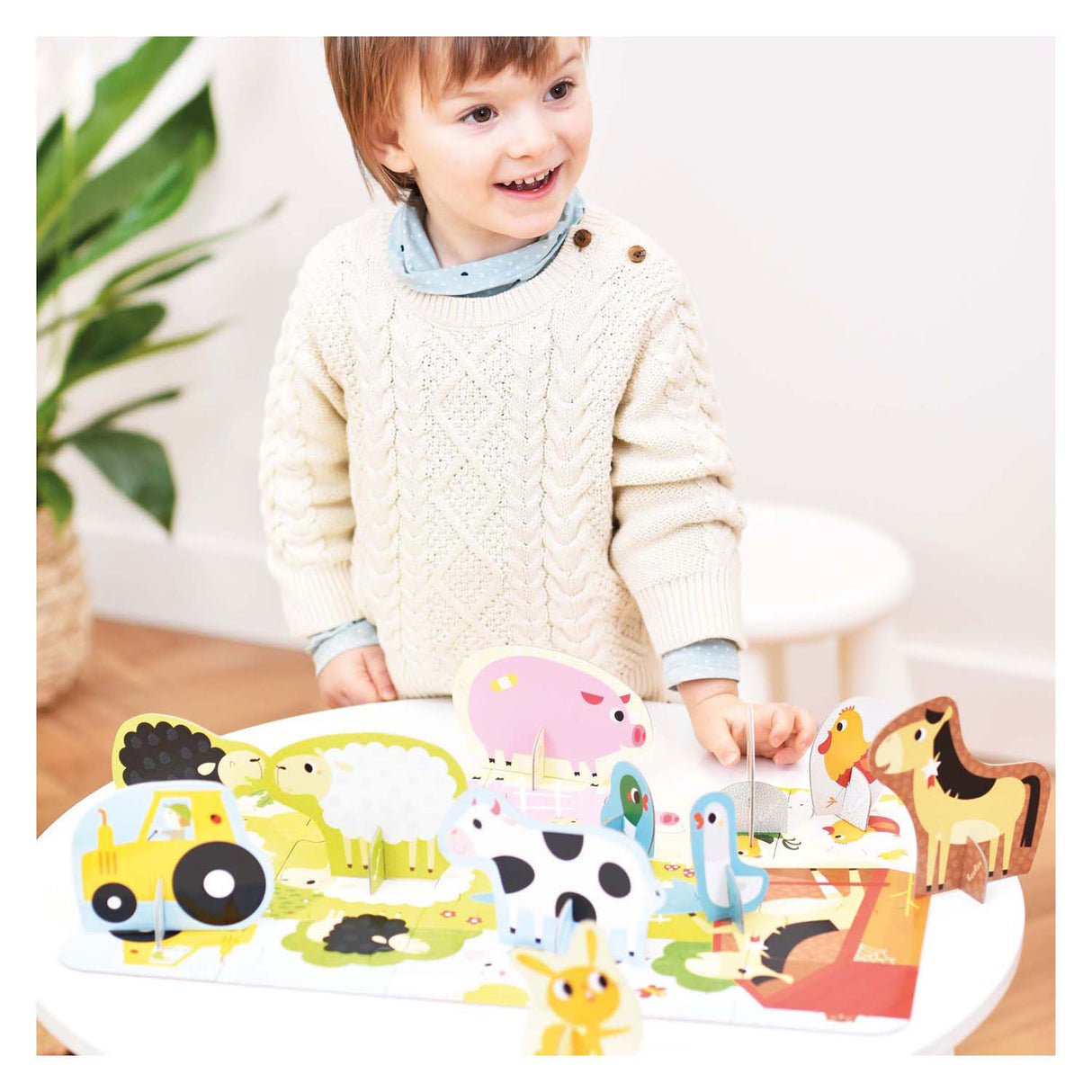 Banana panda - figure it out puzzle farm - 20 pcs.