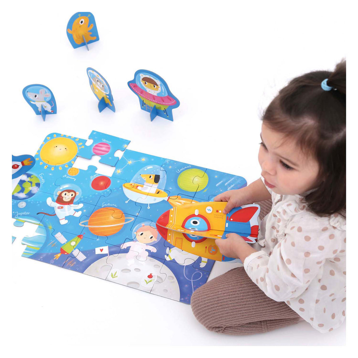 Banana panda - figure it out puzzle space - 20 pcs.