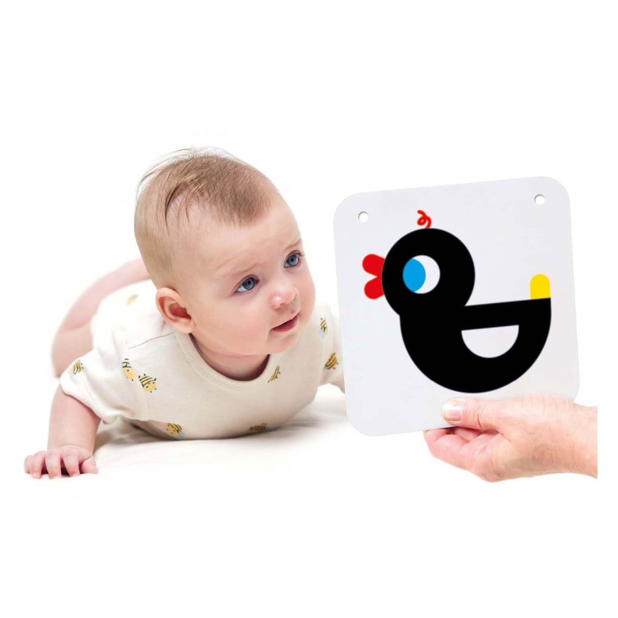 Banana panda - high-contrast baby cards 0m+ 3m+ - 24 pcs.