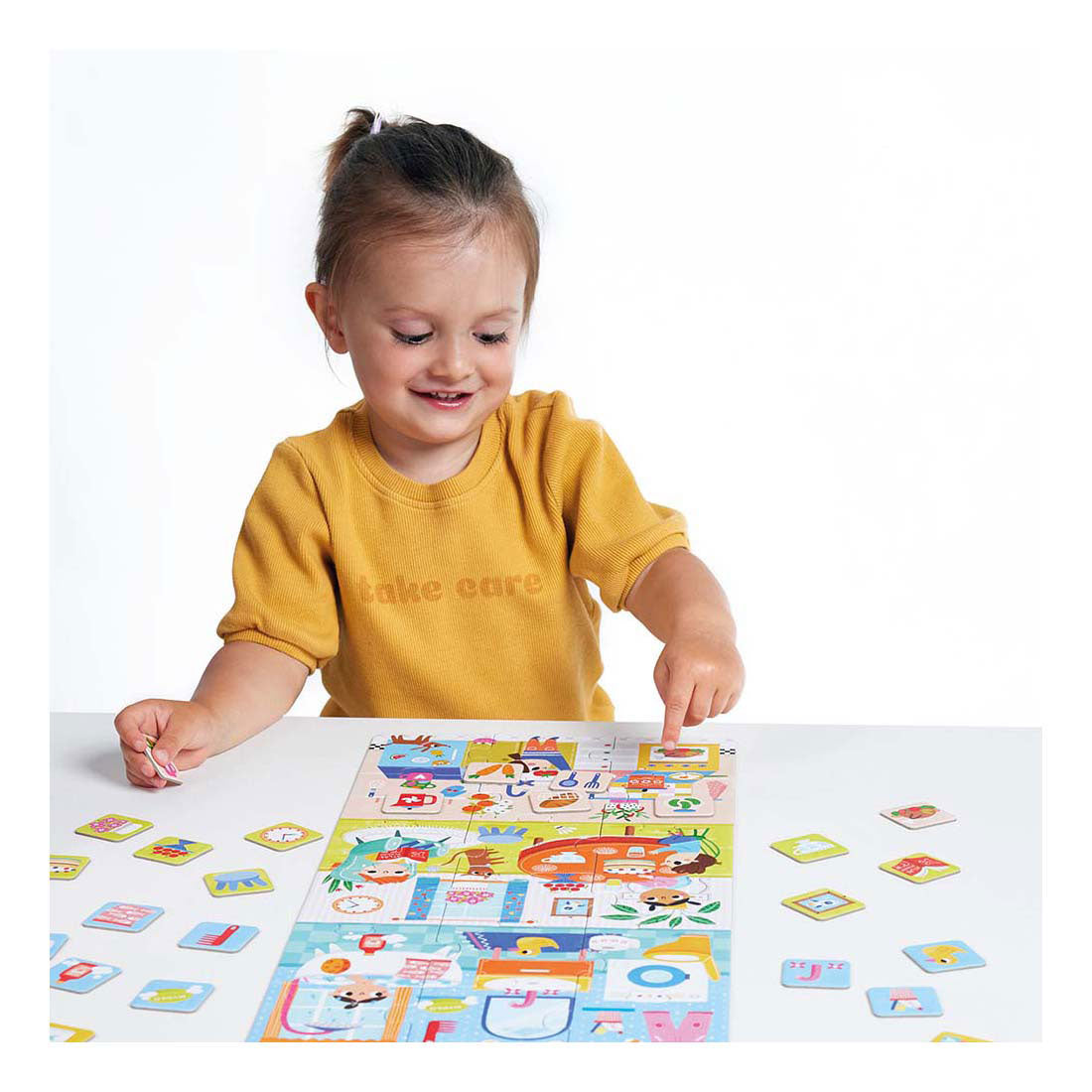 Panda banánová - puzzle na doma - 24 ks.