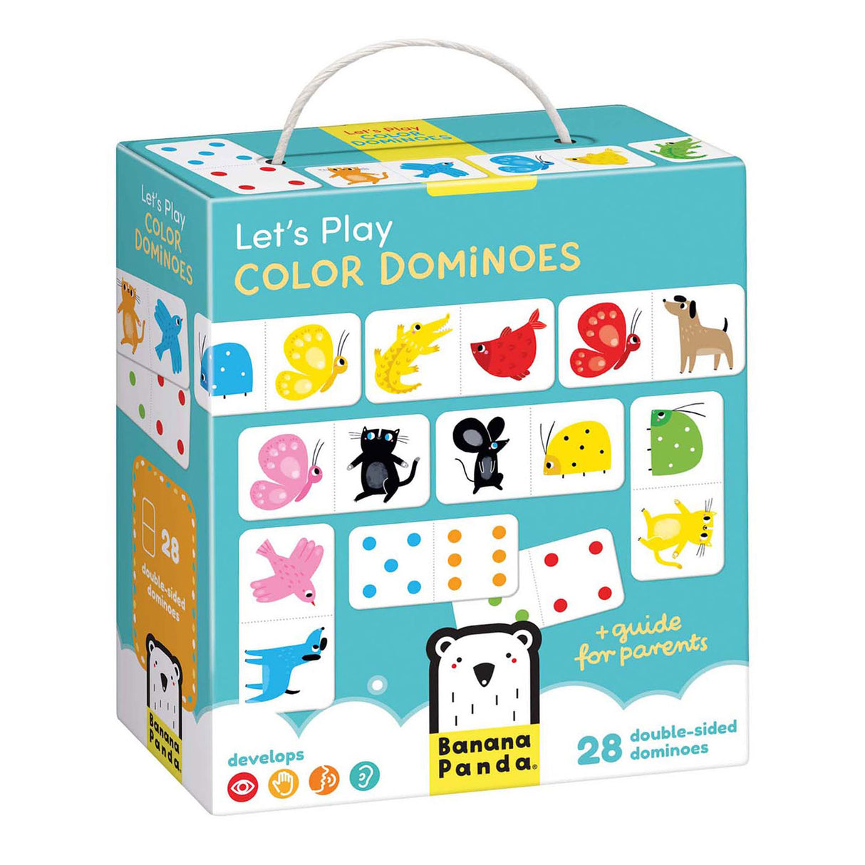 Banana panda - laten we kleuren domino spelen