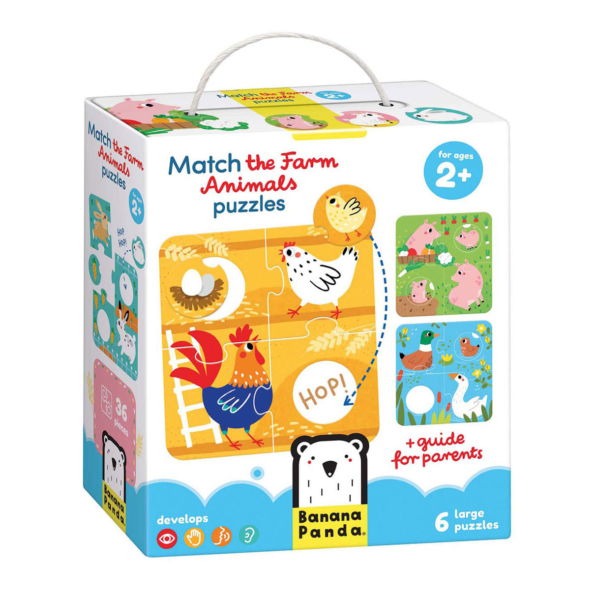 Panda banana - teacht ar na hainmhithe feirme céanna