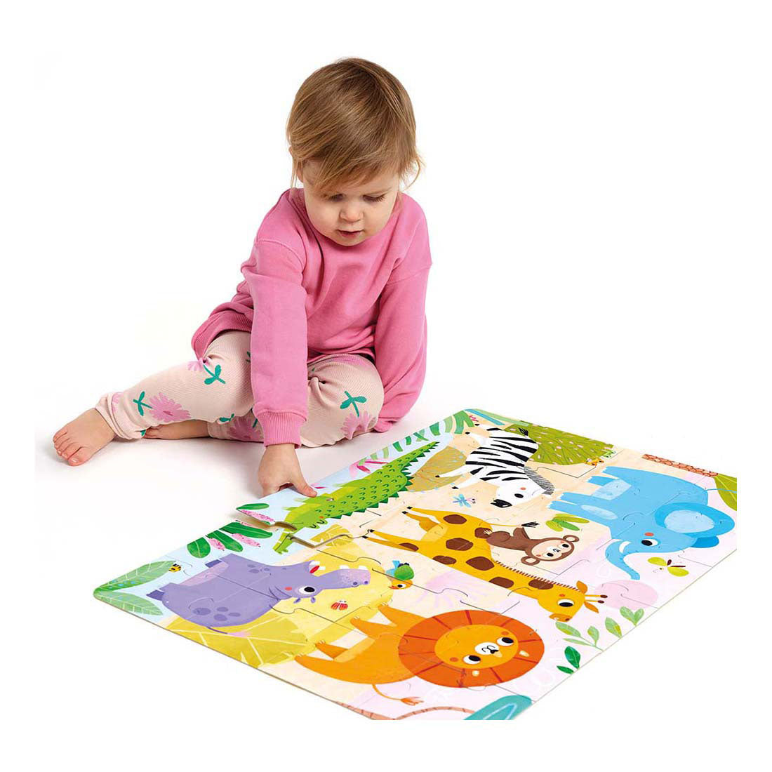 Banana panda - wild jumbo puzzle safari - 24 pcs.