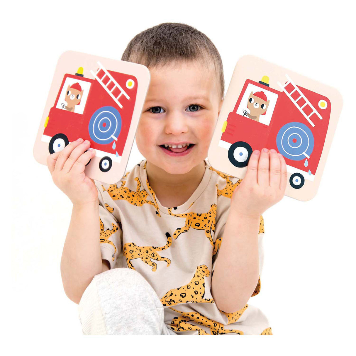 Panda banana - veículos grandes para jogos de memória - 24 unid.