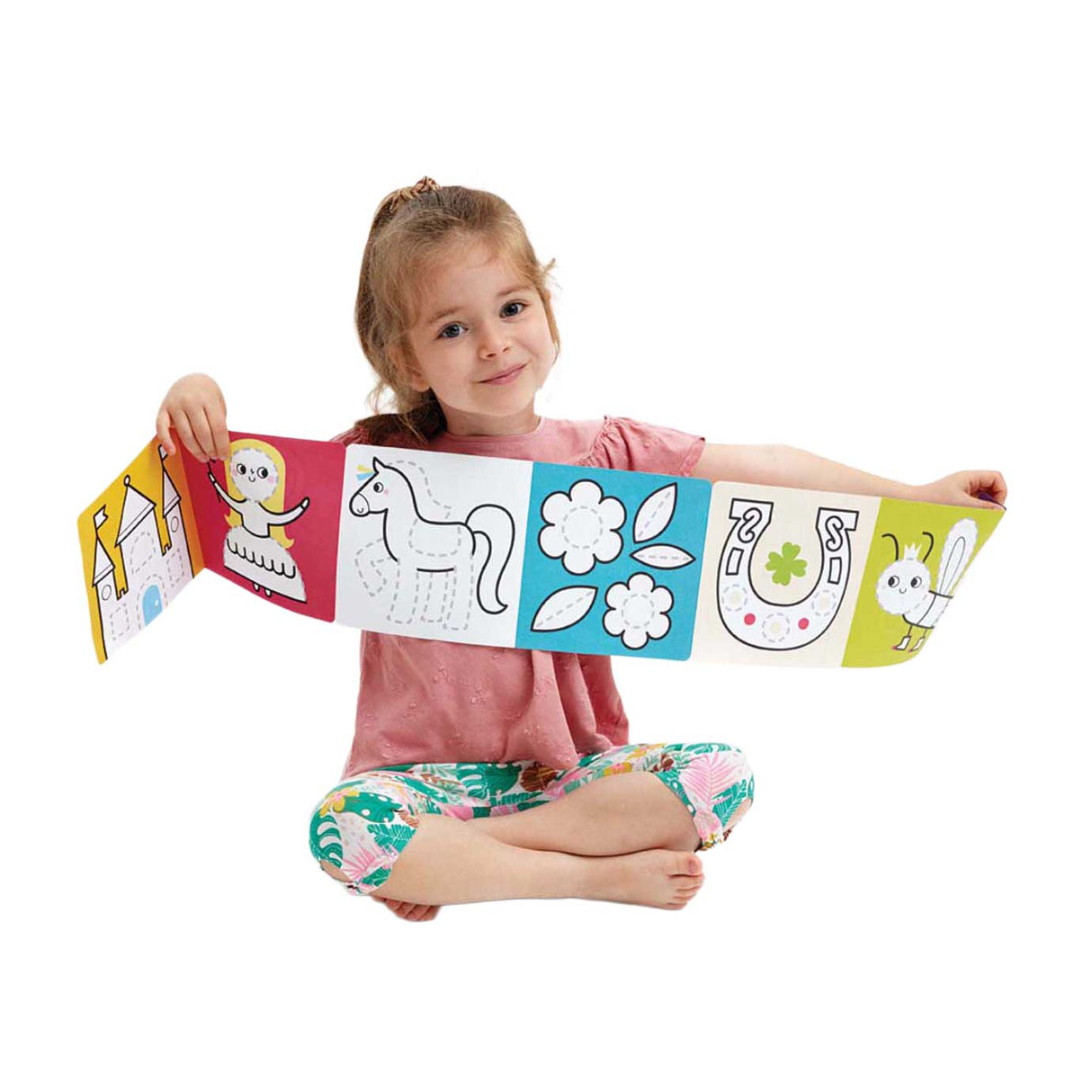 Banan panda - fargebøker sortiment, 56 stk.