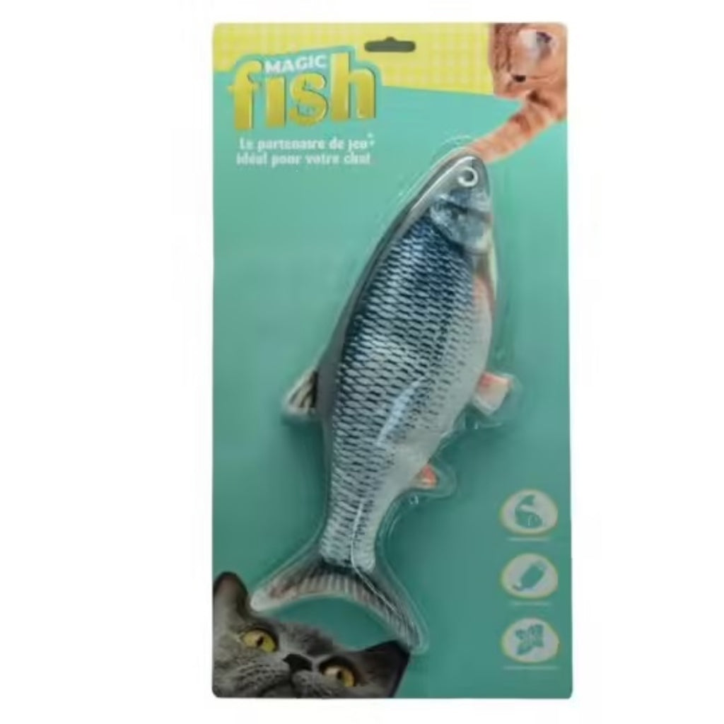 Basic magic fish cat toy