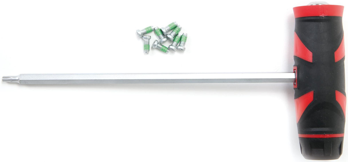 Quarq six-point star profile key tool torx t20 200 mm incl. screws