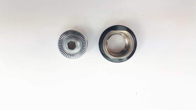 Shimano axle cone lock nut unit
