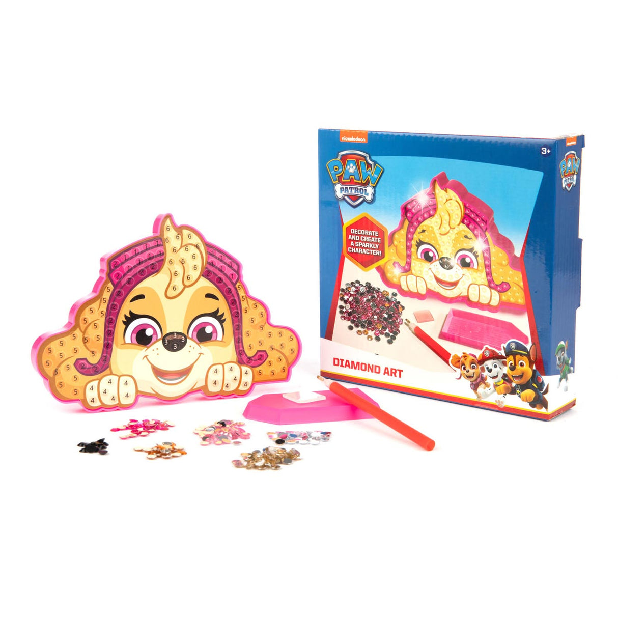 Paw Patrol Diamond Painting Art - Skye