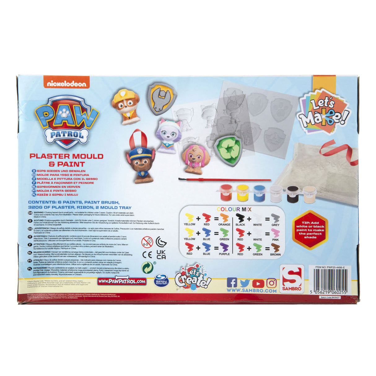 Sambro gipsmålning xl