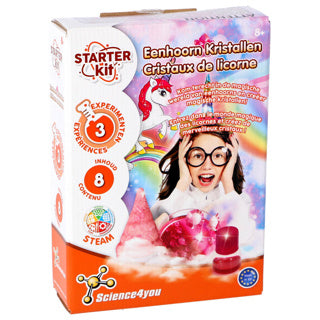 Wetenschap eenhoorn kristallen | 3 stuks