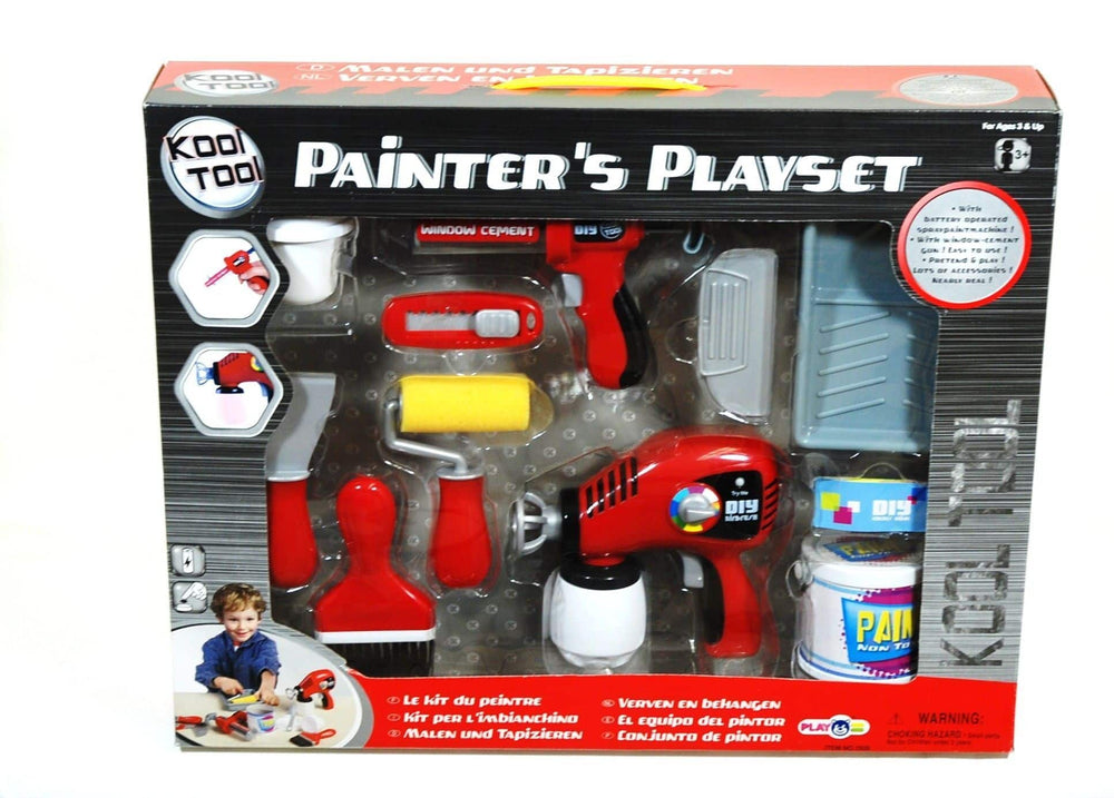 Playgo paint gun with accessories
