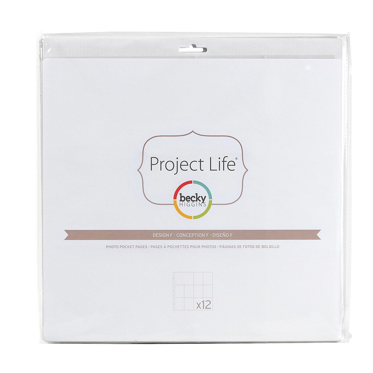Project life • page protectors design f 12pcs