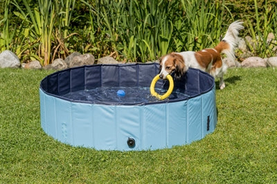 Trixie dog pool light blue blue